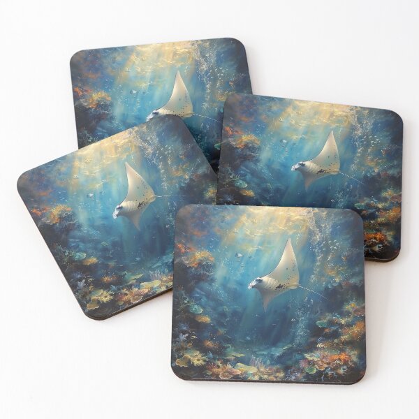 Item preview, Majestic Manta Ray Gliding designed and sold by palmyst.