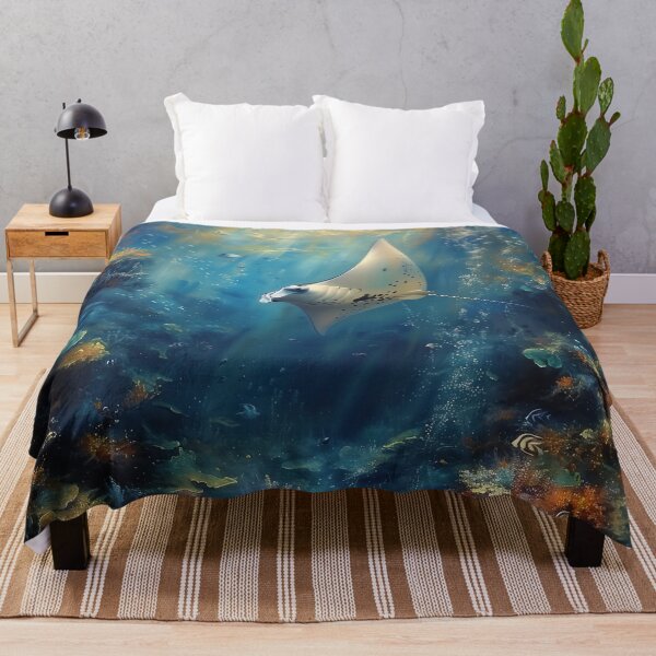 Item preview, Majestic Manta Ray Gliding designed and sold by palmyst.