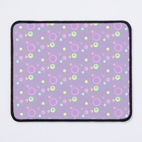 Item preview, Pale lavender blue circle pattern | abstract pastel pale violet circles designed and sold by lausn.