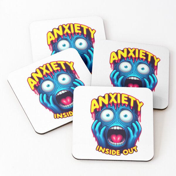 Item preview, anxiety inside out designed and sold by Sonukola.