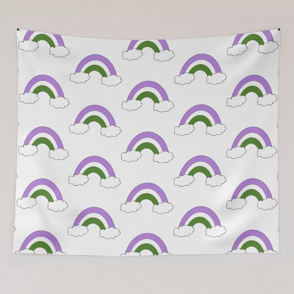 Item preview, Genderqueer Rainbow designed and sold by Inked Notebook.