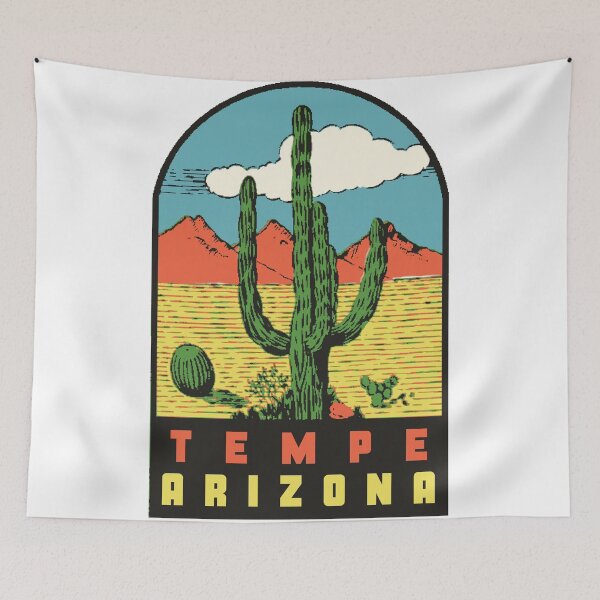 Item preview, Tempe Arizona Vintage Style Decal designed and sold by Decal Mania.