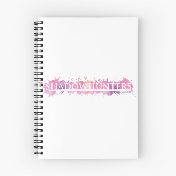 Item preview, Shadowhunters logo - voids and outline splashes (pink watercolors) - Clary, Alec, Jace, Izzy, Magnus - Malec - Parabatai designed and sold by Vane22april.