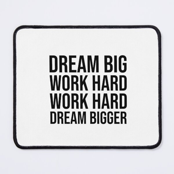 Item preview, Dream Bigger Motivational quote designed and sold by Minimalist Quotes and Sayings.