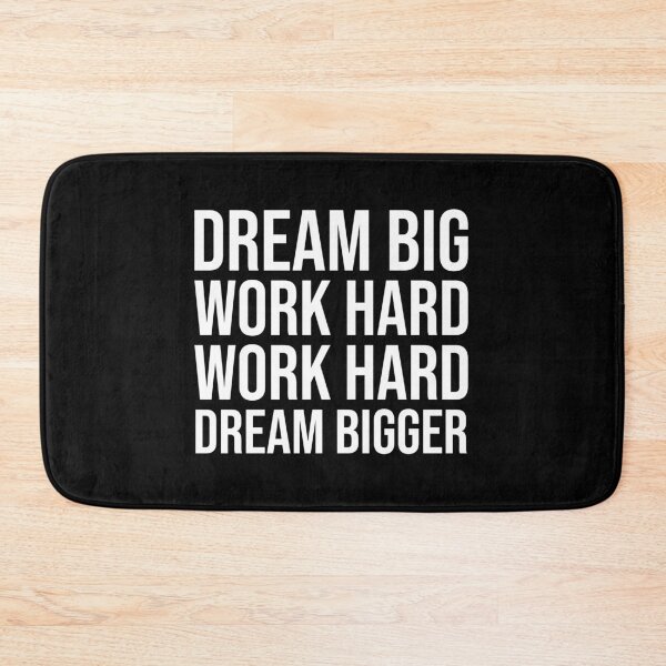 Item preview, Dream Bigger Motivational quote designed and sold by Minimalist Quotes and Sayings.