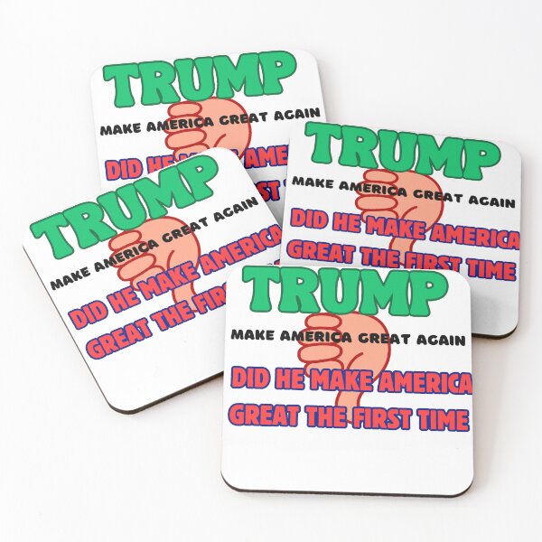 Item preview, Trump Make America Great Again Did He Make America Great the First Time designed and sold by Chakazuluu.