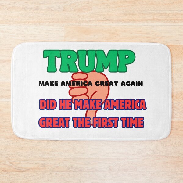 Item preview, Trump Make America Great Again Did He Make America Great the First Time designed and sold by Chakazuluu.