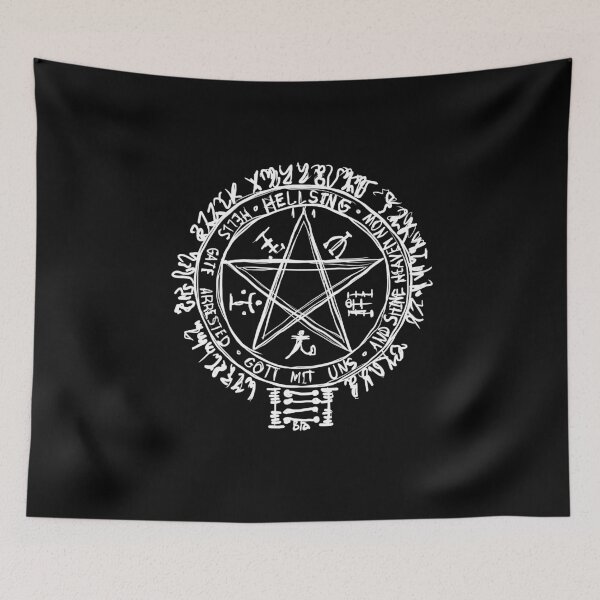 Item preview, Dark and Gritty Hellsing Fanart Alucard Hand Insignia designed and sold by Michael Stewart.