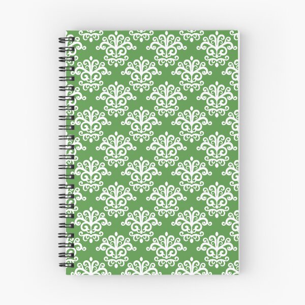 Item preview, Seamless Damask Pattern Green #12 designed and sold by MadeInR.