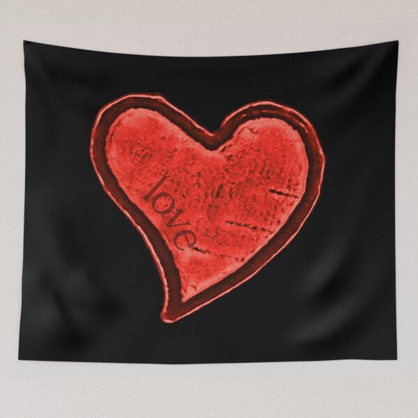 Item preview, Loveheart red designed and sold by FlossOrFi.