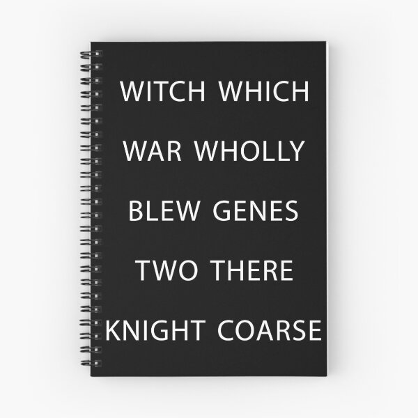 Item preview, Witch Which Homophones designed and sold by Odd-it-tees.