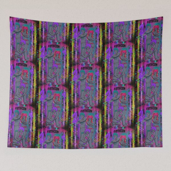 Item preview, Engage The Cyber Goth Future, GothCon 2024 designed and sold by ZombieCheshire.