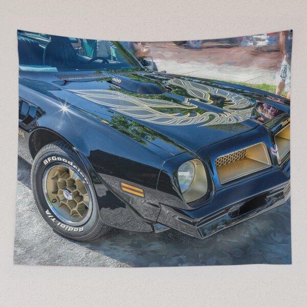 Aperçu de l'œuvre 1976 Pontiac Trans Am 50e édition 455 X100 créée et vendue par RichFrancoCars.