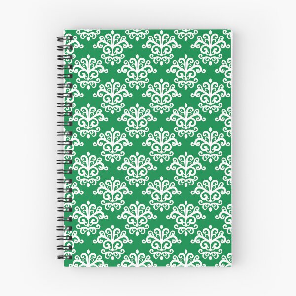 Item preview, Seamless Damask Pattern Green #14 designed and sold by MadeInR.