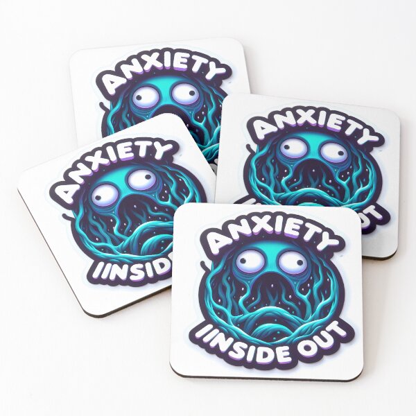 Item preview, anxiety inside out designed and sold by Sonukola.