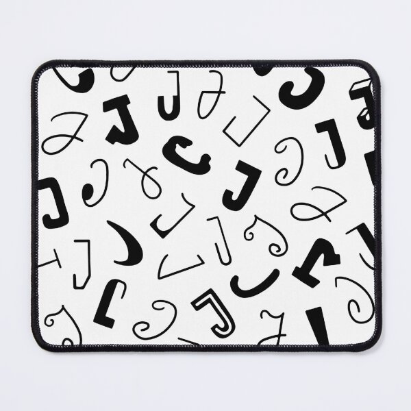 Item preview, Hand drawn Letter J pattern designed and sold by AusraB.