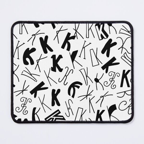 Item preview, Hand drawn Letter K pattern designed and sold by AusraB.