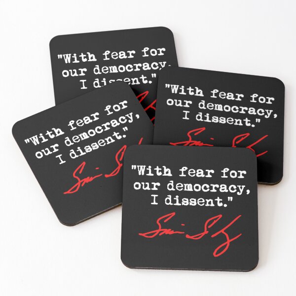 Item preview, With fear for our democracy, I dissent. - Justice Sotomayor designed and sold by Thelittlelord.