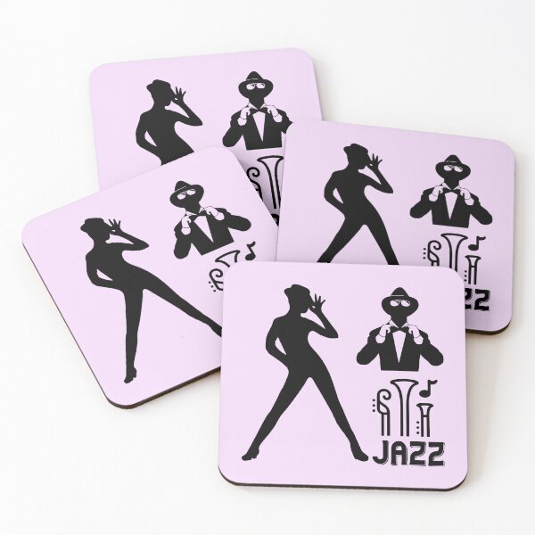 Item preview, Jazz silhouette designed and sold by MugsAndDuds.