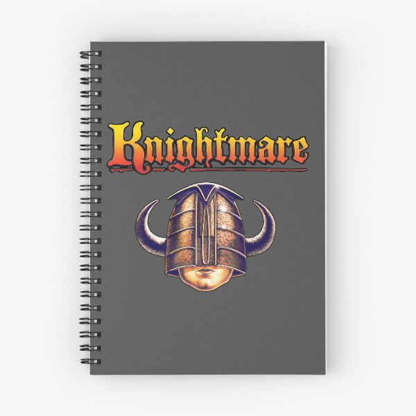 Item preview, KNIGHTMARE - Classic UK Kids CiTV Kids TV Show Logo Retro art designed and sold by Michaelofthe80s.