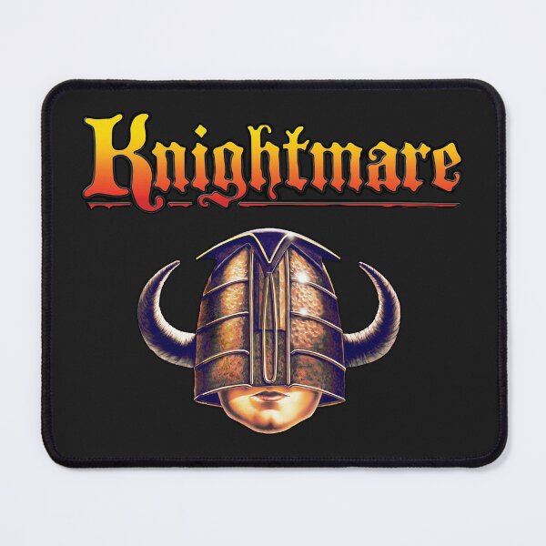 Item preview, KNIGHTMARE - Classic UK Kids CiTV Kids TV Show Logo Retro art designed and sold by Michaelofthe80s.