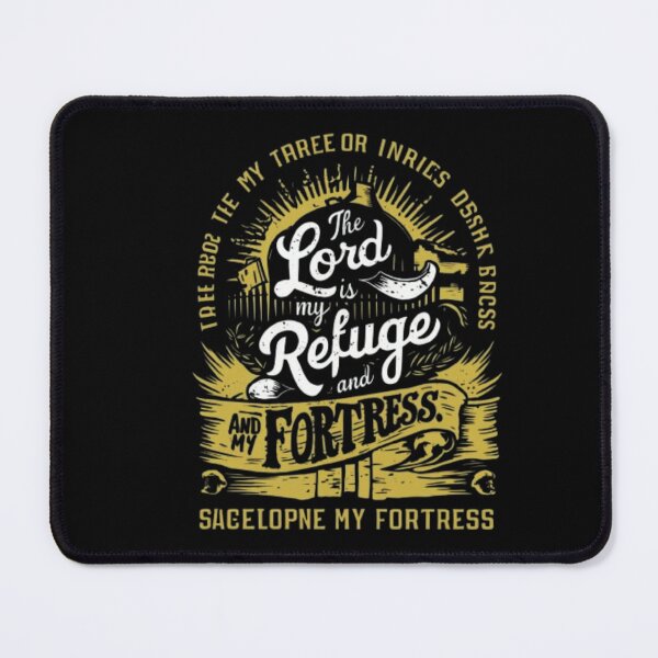 Item preview, THE LORD IS MY REFUGE AND MY FORTRESS  designed and sold by Obinne.