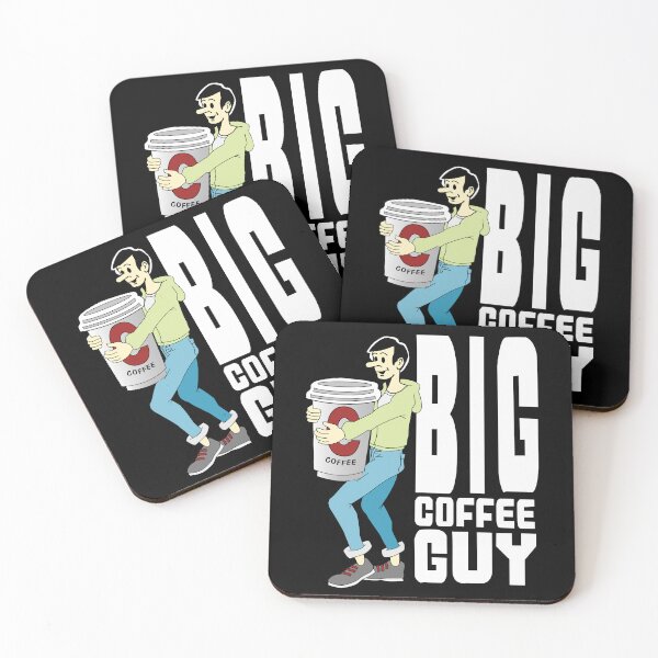 Item preview, Big Coffee Guy designed and sold by TwistedInkwell.