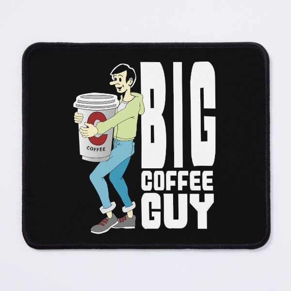 Item preview, Big Coffee Guy designed and sold by TwistedInkwell.