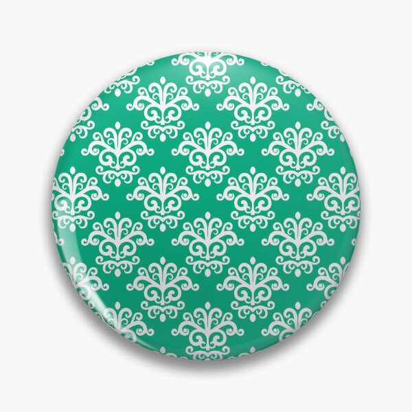 Item preview, Seamless Damask Pattern Turquoise #1 designed and sold by MadeInR.