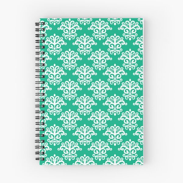 Item preview, Seamless Damask Pattern Turquoise #1 designed and sold by MadeInR.