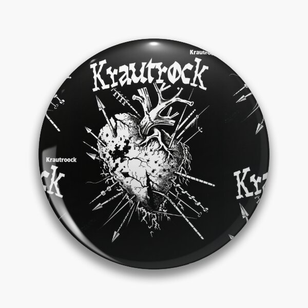 Item preview, Gothic Heart “Krautrock” with a Psychedelic Twist designed and sold by Piotrek0001.
