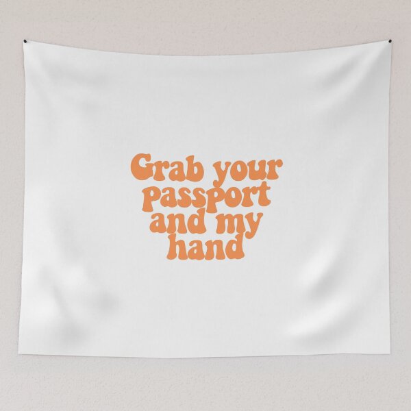 Item preview, Grab your passport and my hand  designed and sold by CharmStudio.
