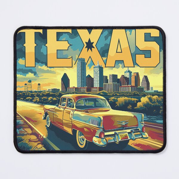 Item preview, Texas City Art designed and sold by nomiraclehere.