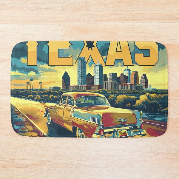 Item preview, Texas City Art designed and sold by nomiraclehere.