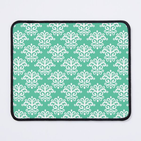 Item preview, Seamless Damask Pattern Turquoise #2 designed and sold by MadeInR.