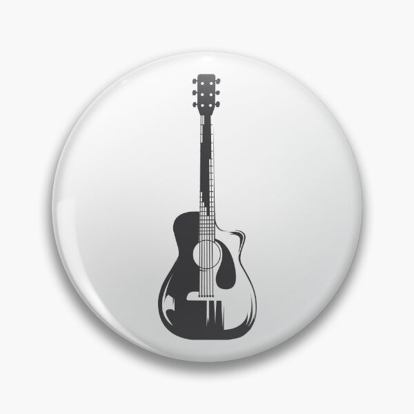 Item preview, Western guitar classical guitar illustration symbol icon designed and sold by AndreMi.