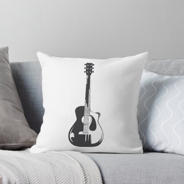 Artikelvorschau, Westerngitarre Klassik Gitarre Illustration Symbol icon entworfen und verkauft von AndreMi.
