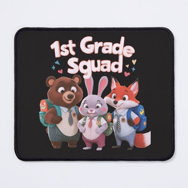 Item preview, 1st Grade Squad: Adorable Animal Friends Unite designed and sold by elynne9.