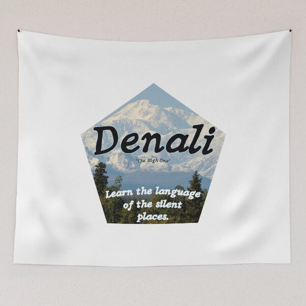 Item preview, Denali (Black w/ White) designed and sold by Kid Wits Ink  "Wise enough to leave a lasting impression!".