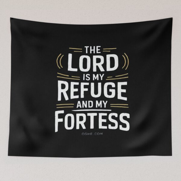 Item preview,  I WILL SAY OF THE LORD HE IS MY REFUGE, designed and sold by Obinne.