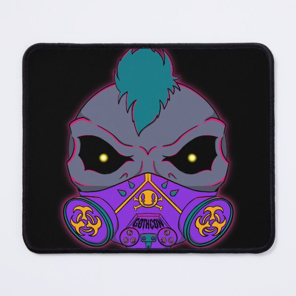 Item preview, GothCon 2024 Cyber Skull designed and sold by ZombieCheshire.