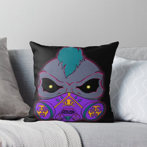 Item preview, GothCon 2024 Cyber Skull designed and sold by ZombieCheshire.