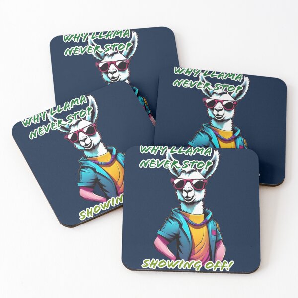 Item preview, Why Llama Never Stop Showing Off designed and sold by DesignPrePress.