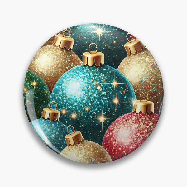 Item preview, Sparkling Christmas Ornaments designed and sold by SportyAndArtful.