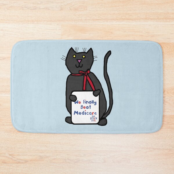 Artikelvorschau, Katze mit „Wir haben endlich Medicare besiegt, Joe Biden 2024“-Schild entworfen und verkauft von ellenhenry.
