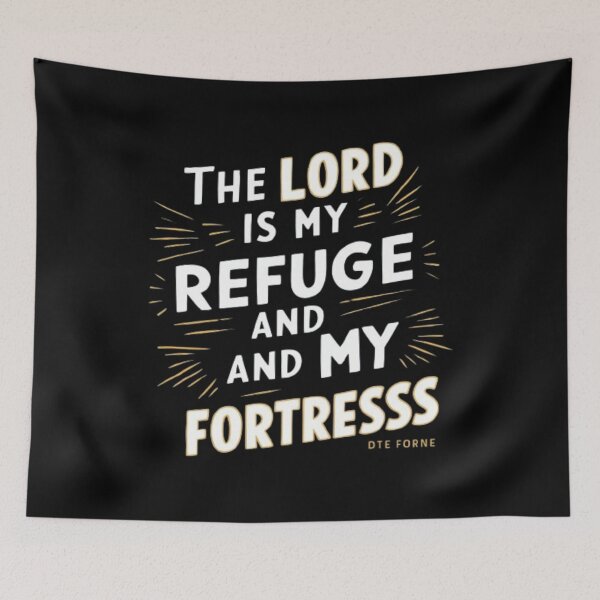 Item preview, THE LORD IS MY FORTRESS,  designed and sold by Obinne.