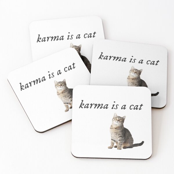 Item preview, Karma is a Cat (Taylor's Version) (folklore style) designed and sold by sarabye.