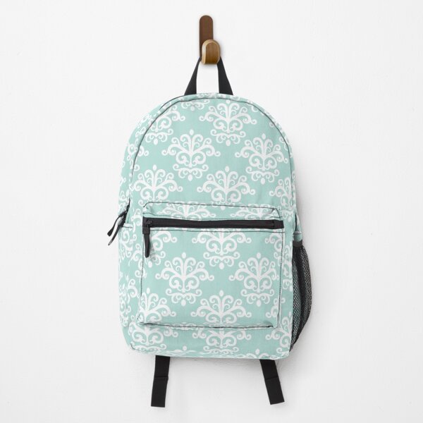 Item preview, Seamless Damask Pattern Turquoise #4 designed and sold by MadeInR.
