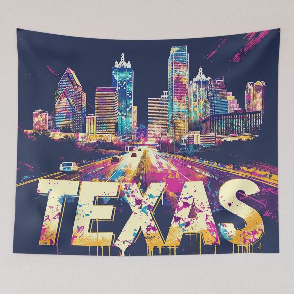 Item preview, Texas City Art designed and sold by nomiraclehere.