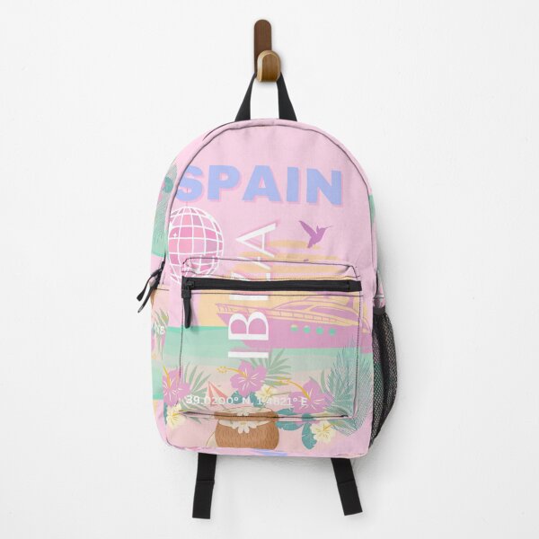 Item preview, Ibiza, Spain, Travel Art, Preppy Art, Pink designed and sold by Magic Love Art Print.